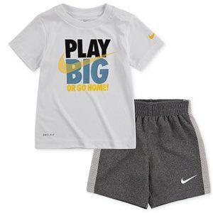 Nike Boys Dry Fit Outfit Shirt and Shorts